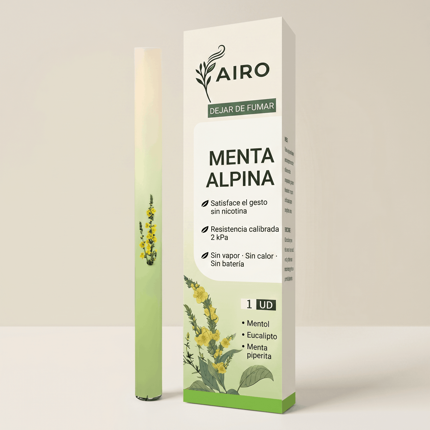 AIRO HERBAL PEN | Inhalador que Satisface el Gesto y las Ganas de Fumar